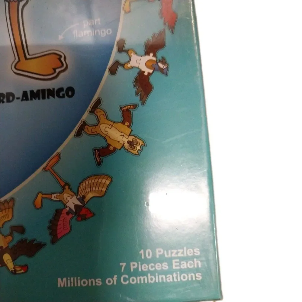 A Broader View BIRDS Jigsaw Puzzle 10 Jumbo Mix and Match Millions Of Combo's